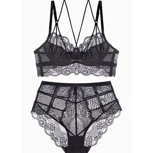 Sexy Unline Lace confortable Underwire Bra & Panty Sets [BRPY0002]