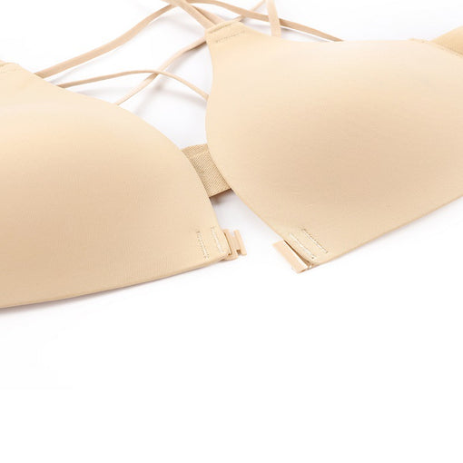 Minimizer,Seamless Sexy Wireless 3/4 Cup Bra & Panty Sets [BRPY0034]