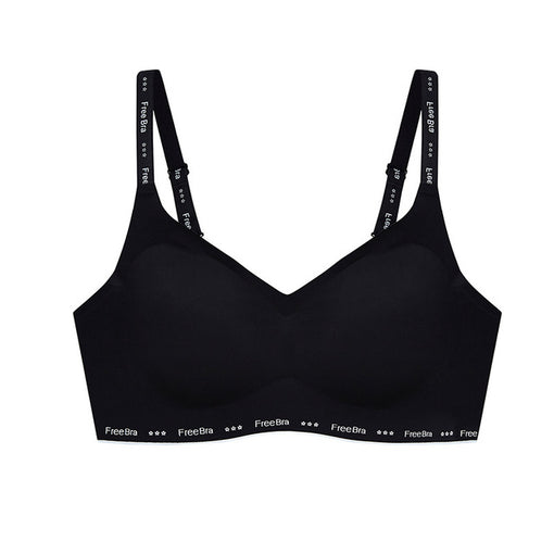 Seamless Comfortable Gathering Sport 3/4 Cup Wireless Underwear Bras & Bralettes [GDBR0030]