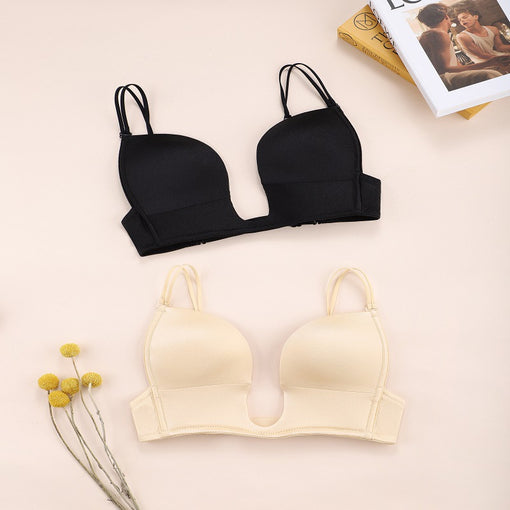 Push Up Seamless Sexy 3/4 Cup Wireless Underwear Bras & Bralettes [GDBR0099]