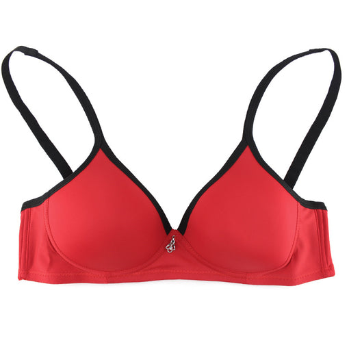 Gathering Seamless Simple Triangle Wireless Underwear Bras & Bralettes [GDBR0105]