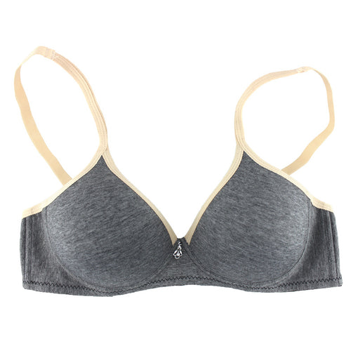 Gathering Seamless Simple Triangle Wireless Underwear Bras & Bralettes [GDBR0105]