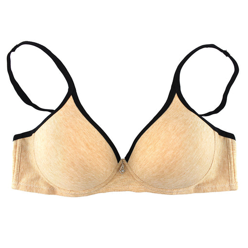 Gathering Seamless Simple Triangle Wireless Underwear Bras & Bralettes [GDBR0105]