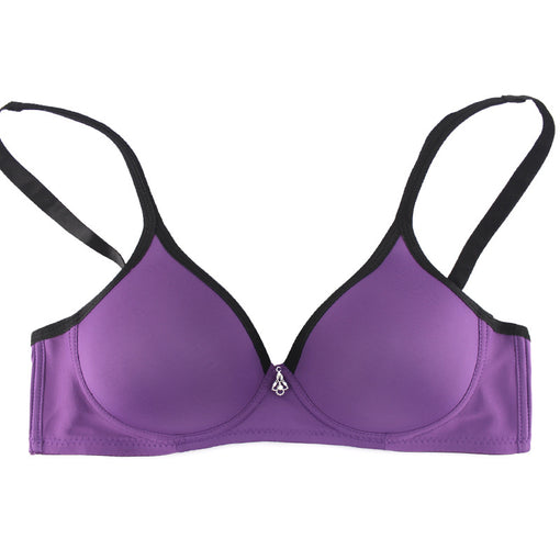 Gathering Seamless Simple Triangle Wireless Underwear Bras & Bralettes [GDBR0105]