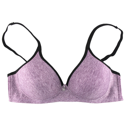 Gathering Seamless Simple Triangle Wireless Underwear Bras & Bralettes [GDBR0105]